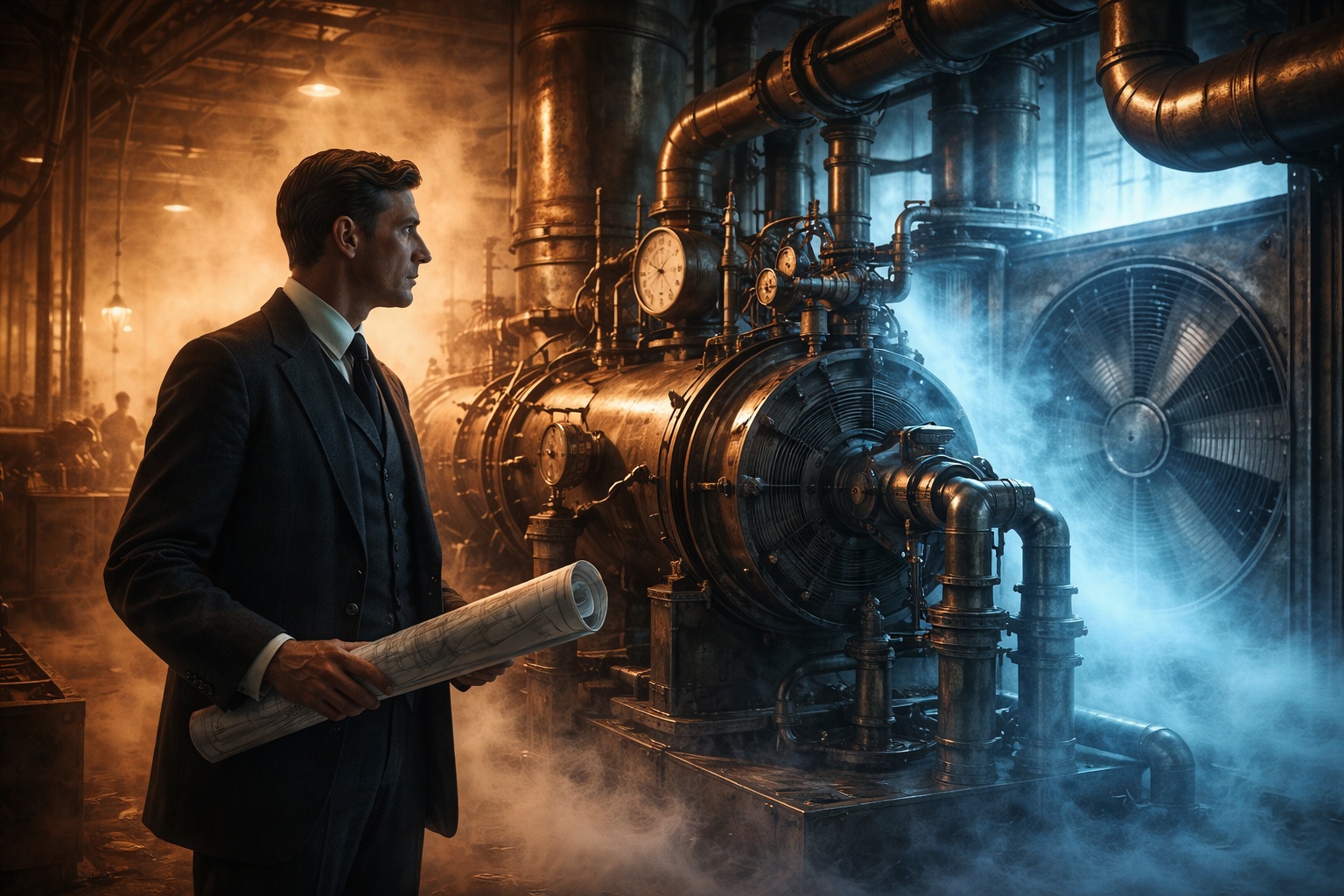 O homem que ensinou o mundo a esfriar: como Willis Carrier inventou o ar-condicionado e transformou cidades, indústrias e o conforto humano