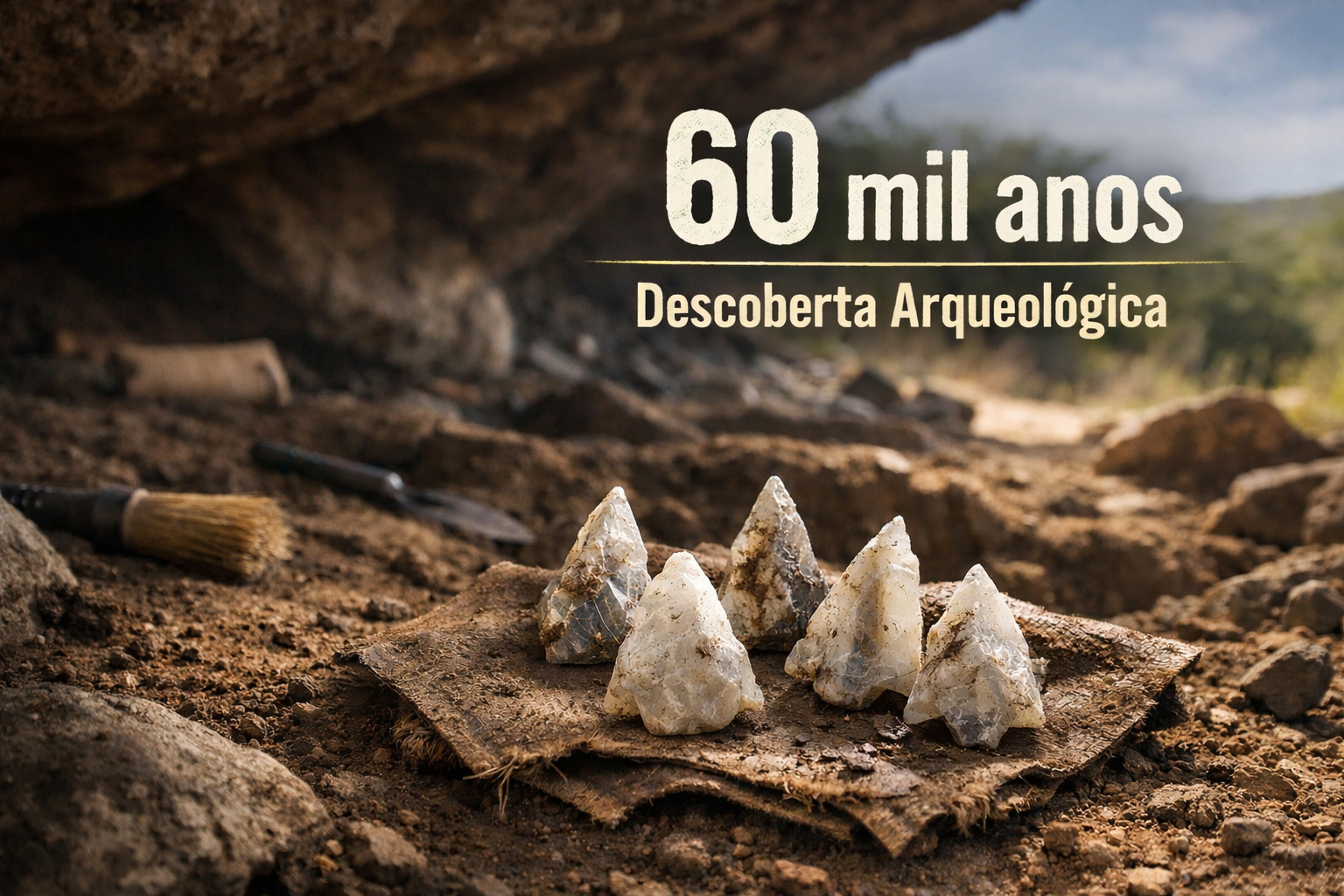 Descoberta de flechas envenenadas mostra ciência avançada das primeiras civilizações