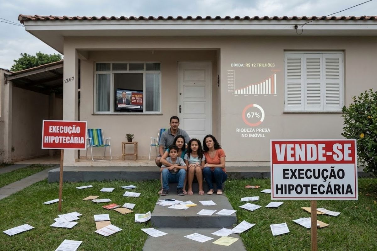 Imóvel em risco: a alavancagem do mercado imobiliário expõe o patrimônio global a nova crise financeira silenciosa, capaz de mudar fortunas rapidamente.