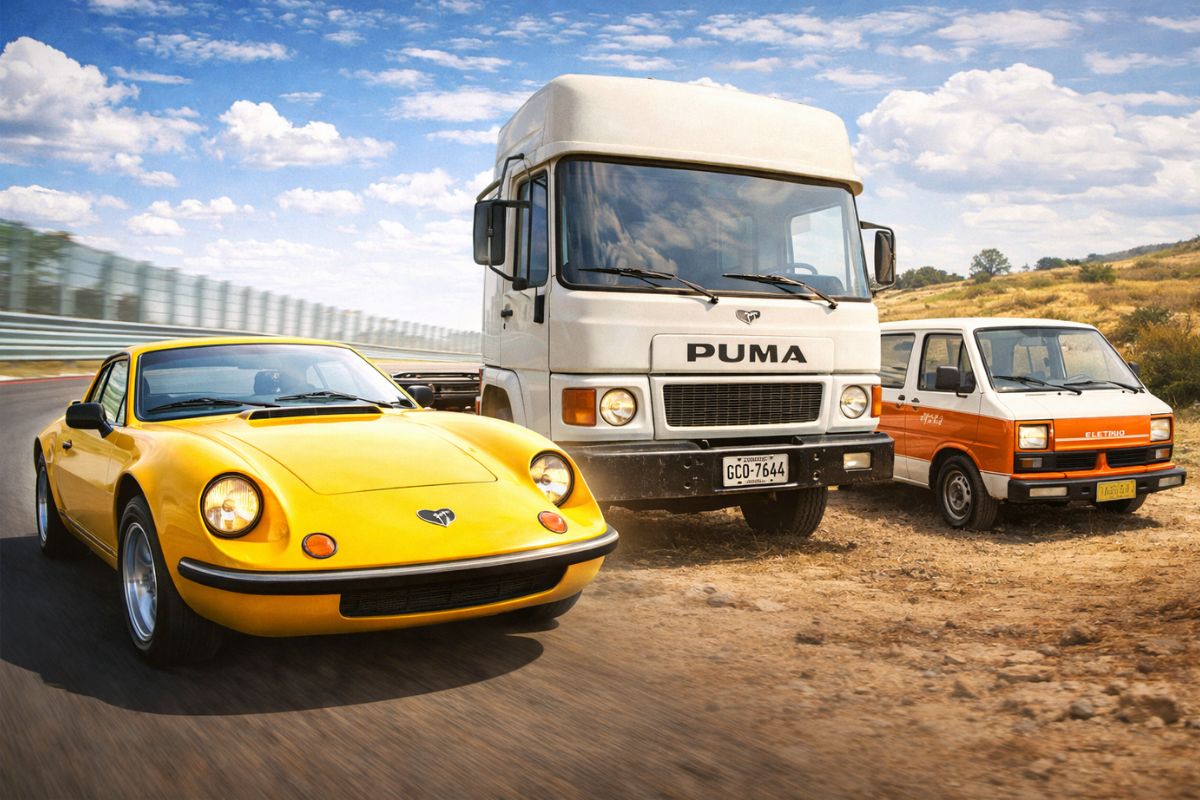 A Puma brasileira que não fazia tênis a história inacreditável da marca que nasceu nas pistas, virou caminhão com cabine de fibra que não enferruja, criou até utilitário elétrico (4)