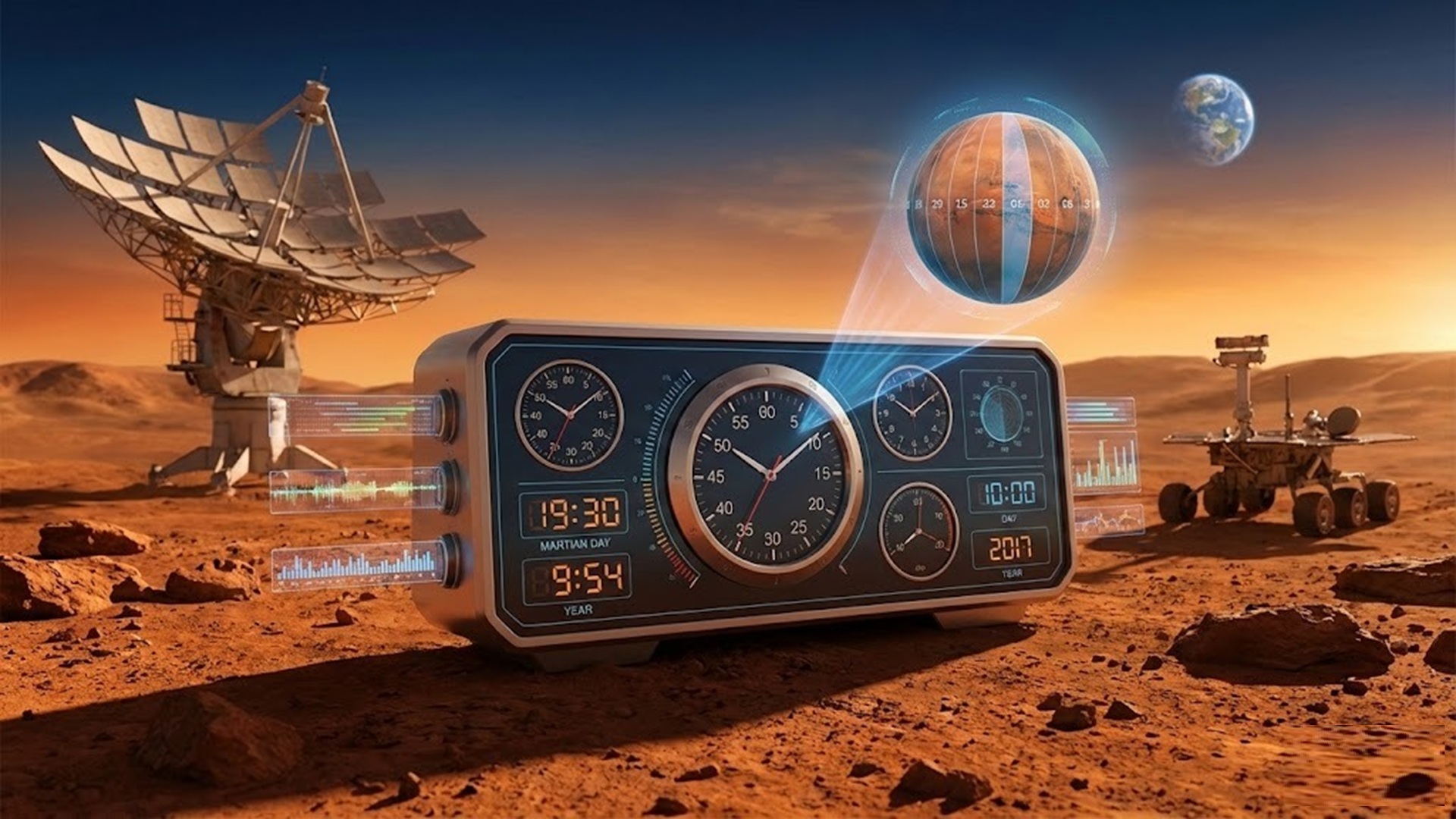 Afinal, que horas são em Marte? Estudo revela desvio diário, variações anuais e desafios inéditos para missões espaciais