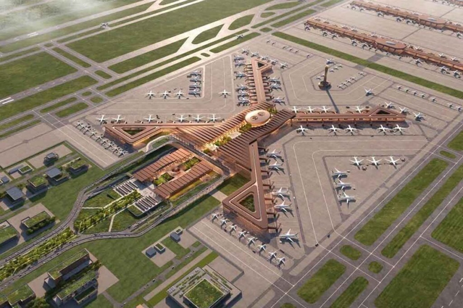 Aeroporto, África, Projeto