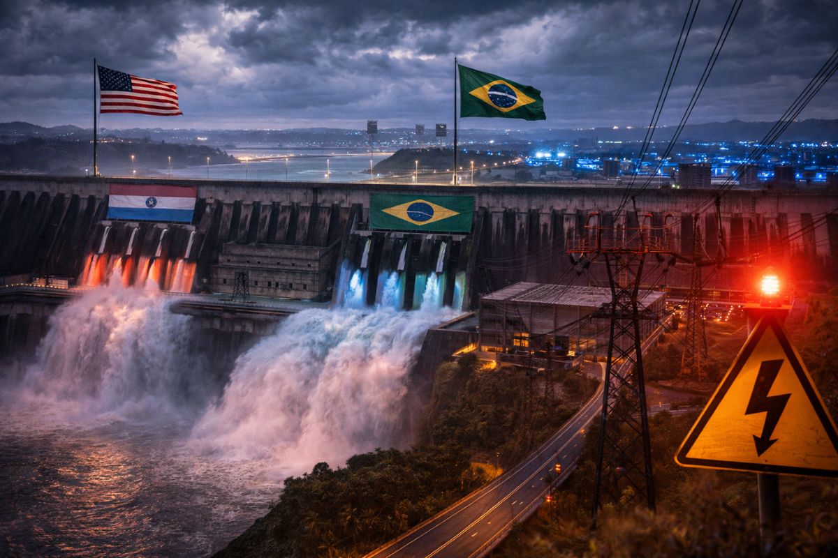 Itaipu vira peça geopolítica entre Brasil e Paraguai após acordo de 2025, com disputa por energia para data centers e alerta de apagão histórico caso a venda direta mude o abastecimento.