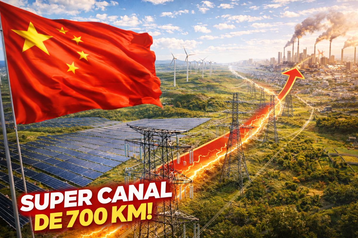 China investe 17,2 bilhões de yuans para criar um supercanal UHV de 700 km, levar energia limpa da Mongólia Interior ao norte industrial e acelerar a maior virada verde
