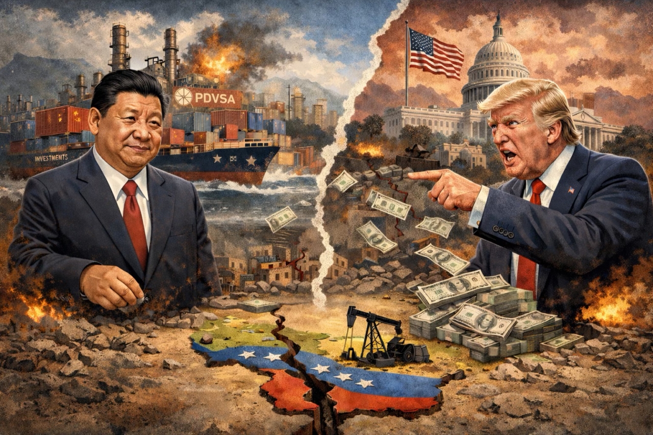 china - eua - venezuela - bancos - dividas - brasil - calote - caracas