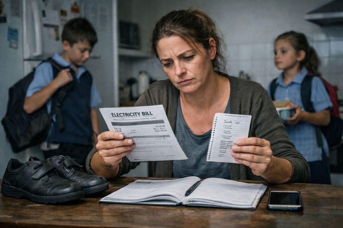 Crise do custo de vida na Austrália inflação sufoca famílias, pais escolhem entre comida e luz, sapatos e material escolar viram luxo e a pressão só aumenta ano após ano