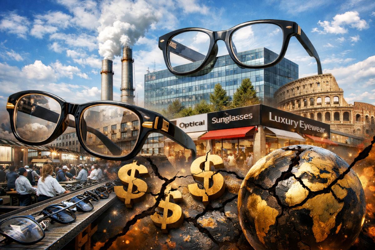 Descubra por que quase todos os óculos do mundo vêm do mesmo lugar uma única gigante controla marcas, fábricas e lojas, define preços globais e lucra fortunas enquanto