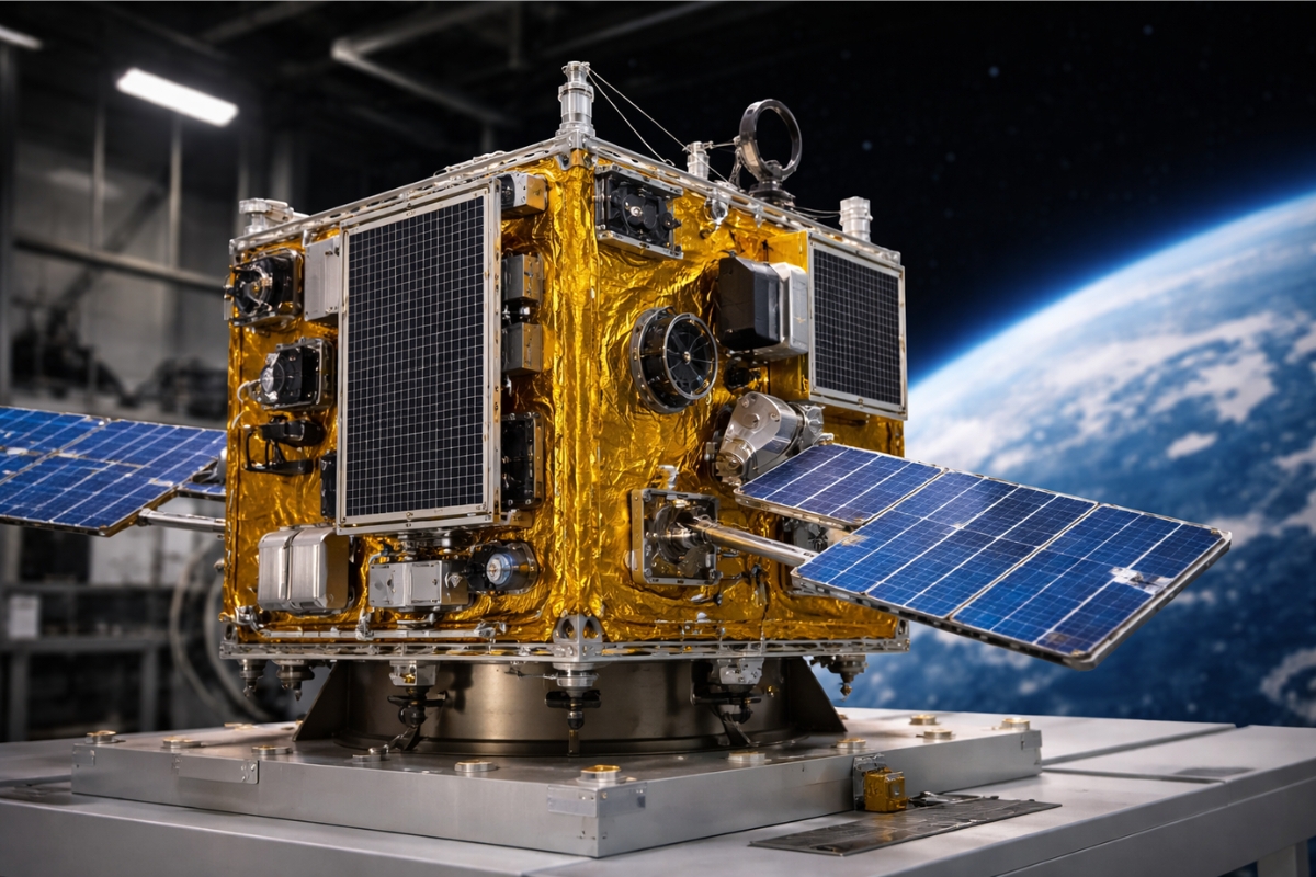 Empresa britânica coloca em órbita uma fábrica do tamanho de um micro ondas com forno de 1.000 °C para criar semicondutores até 4.000 vezes mais puros