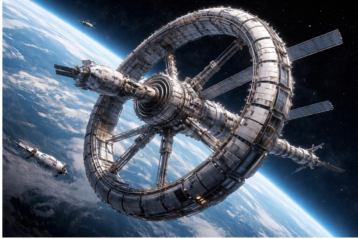 Rússia avança com plano de estação espacial giratória para criar gravidade artificial e reduzir danos no corpo de astronautas