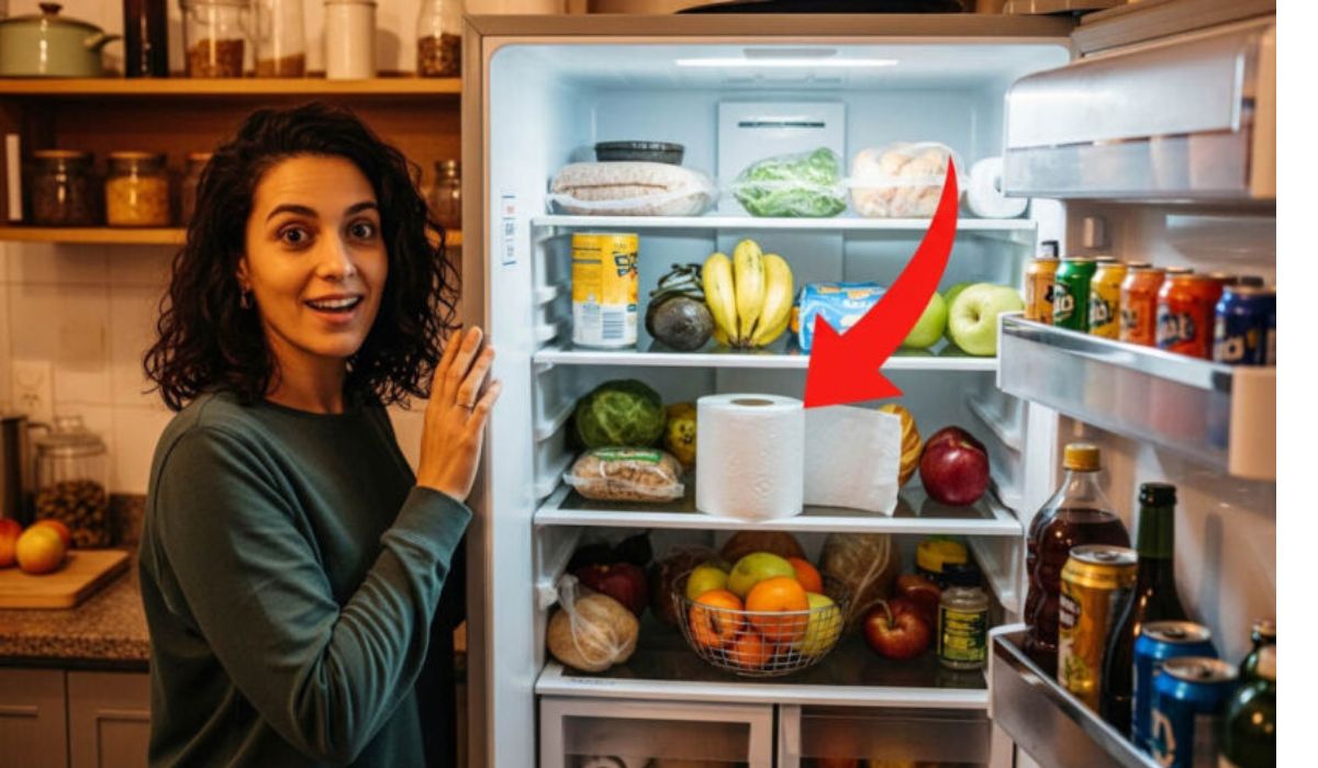 Por que o papel higiênico está indo parar na geladeira e como ele pode influenciar odores, limites do truque e cuidados básicos de higiene. (Imagem: Ilustração/Gazeta SP)