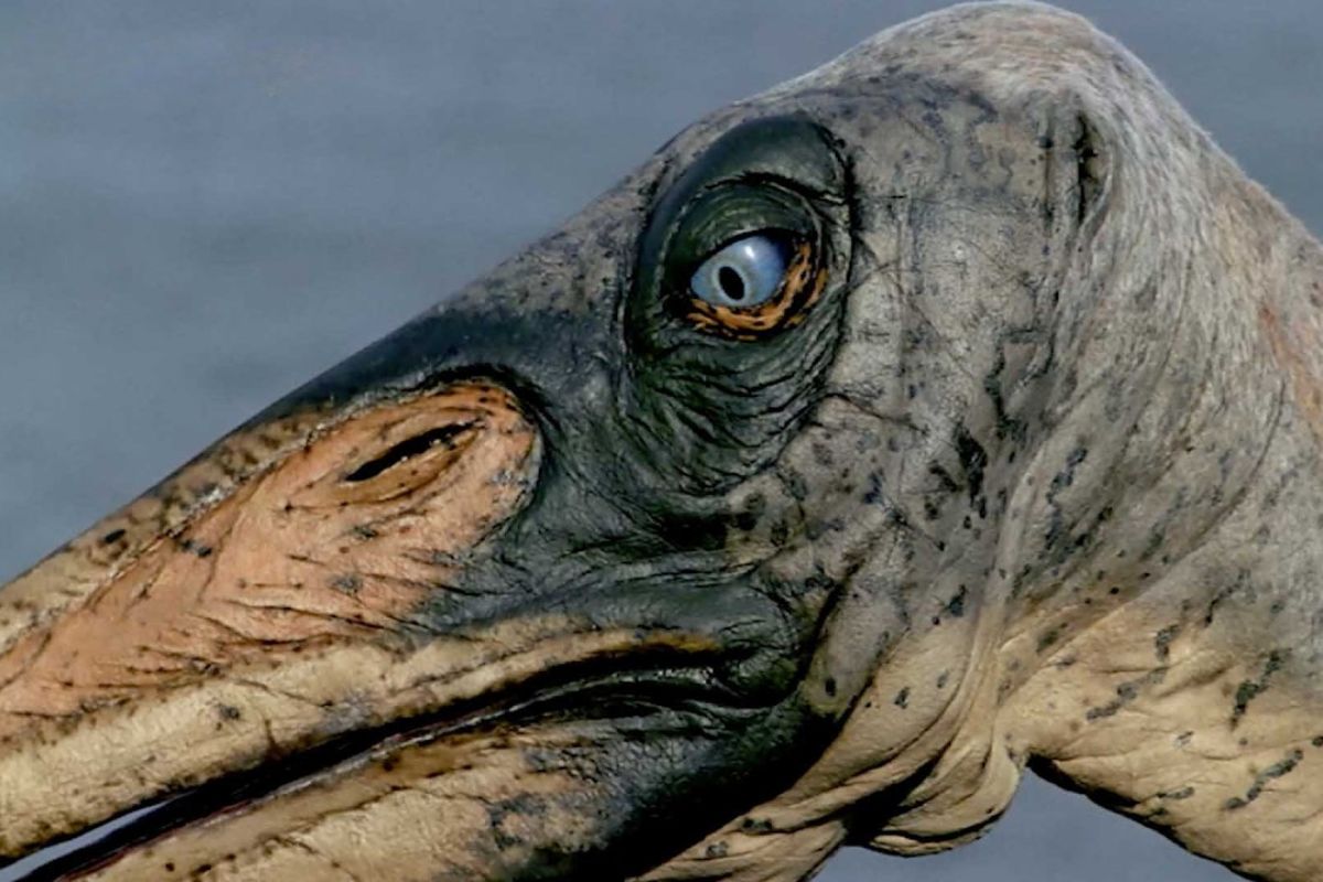 dinossauros no Triássico da Pangeia: pterossauros e Tiranossauro entram na disputa por sobrevivência em um mundo de seca, ninhos expostos e mudanças ambientais.