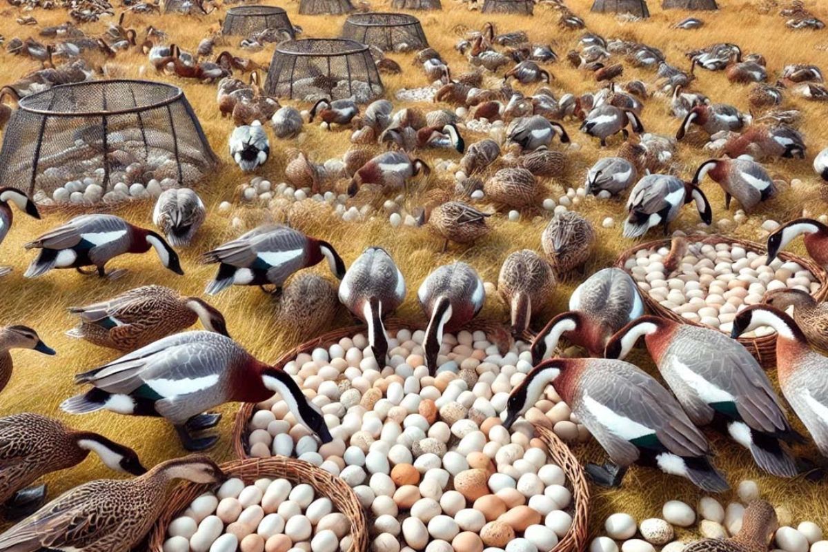 Do campo ao prato, veja como agricultores criam milhões de patos e galinhas no mundo, do sistema tradicional à tecnologia com robôs, integrando arroz (2)