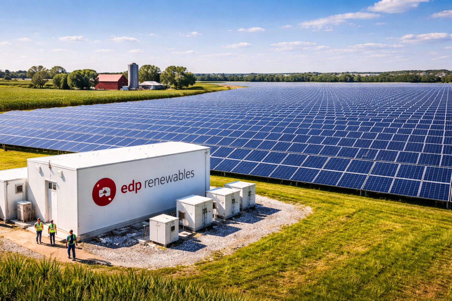 EDPR fecha contrato de energia solar de 30 anos nos Estados Unidos