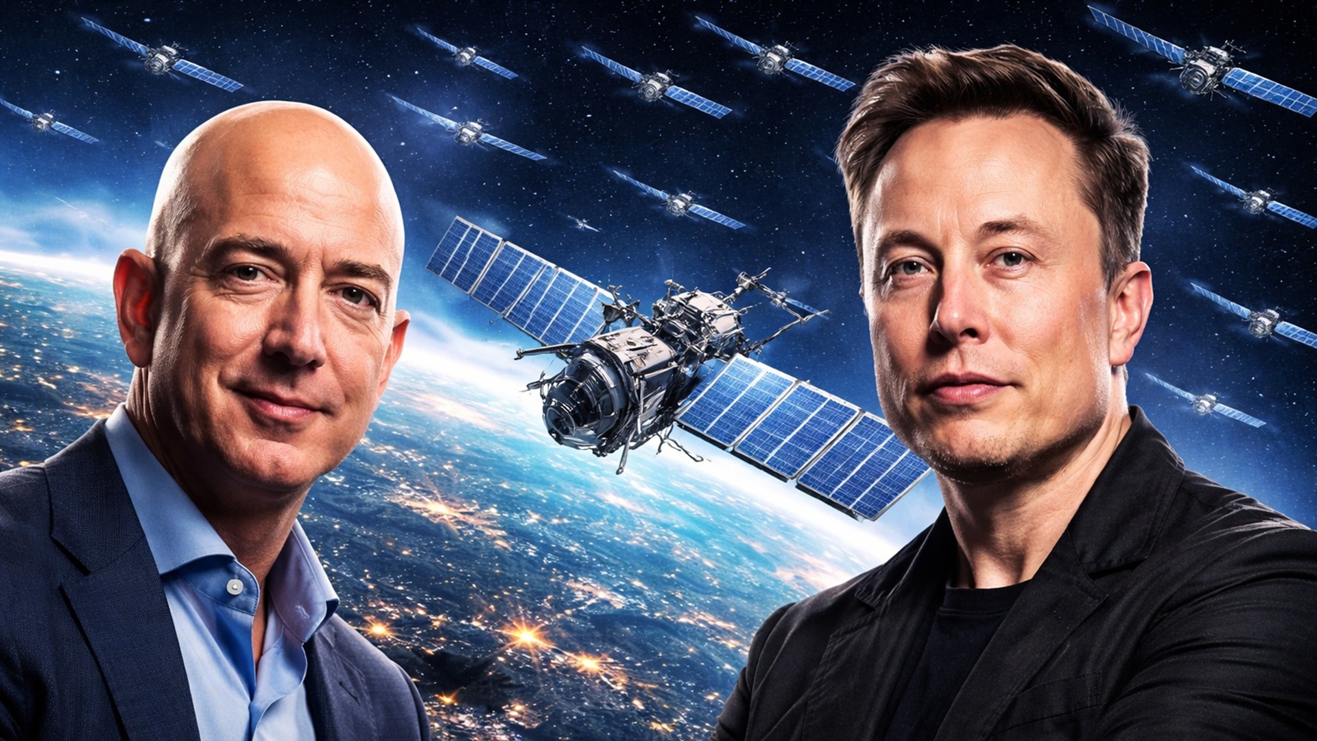 Blue Origin de Jeff Bezos lança TeraWave com 5.400 satélites e 6 Tbps. Rede foca em empresas e dados críticos para 2027.