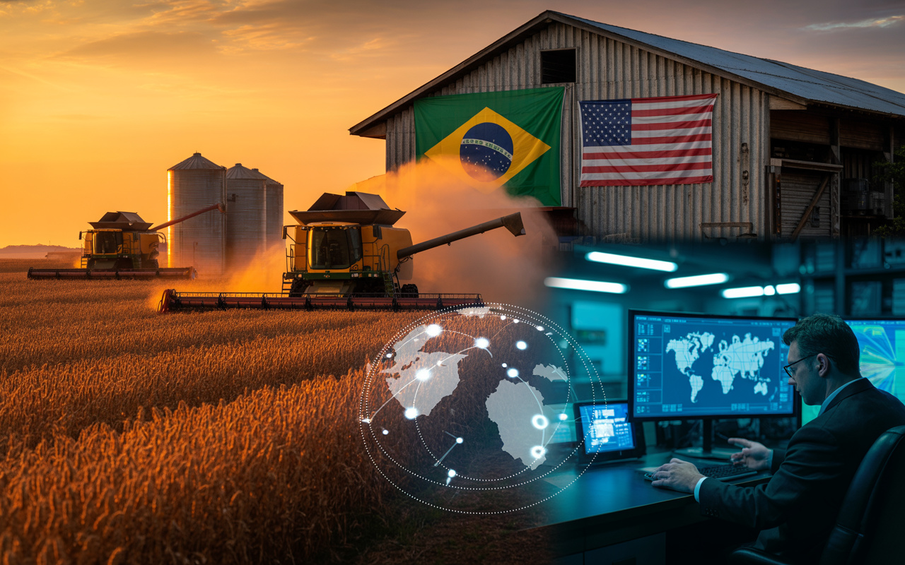 EUA colocam o agro brasileiro na mira: a Seção 6705 da Lei de Inteligência de 2026 ordena investigação sobre a influência chinesa no campo brasileiro e seus efeitos no mercado global