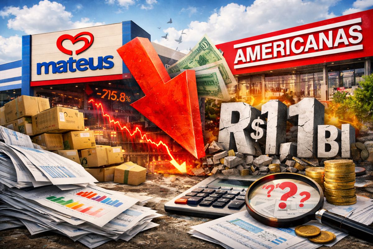 Erro de R$ 1,1 bilhão no estoque derruba ações do Grupo Mateus, faz R$ 2 bilhões evaporarem em valor de mercado, assusta investidores, gera comparação com Americanas