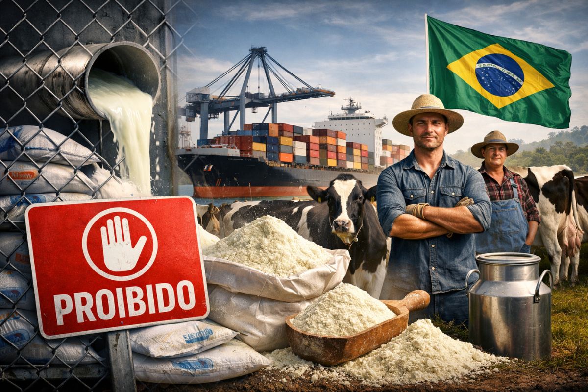 Santa Catarina barra leite em pó para proteger produtores locais, combater concorrência desleal e pode pressionar preço no varejo ao mudar a oferta do mercado.