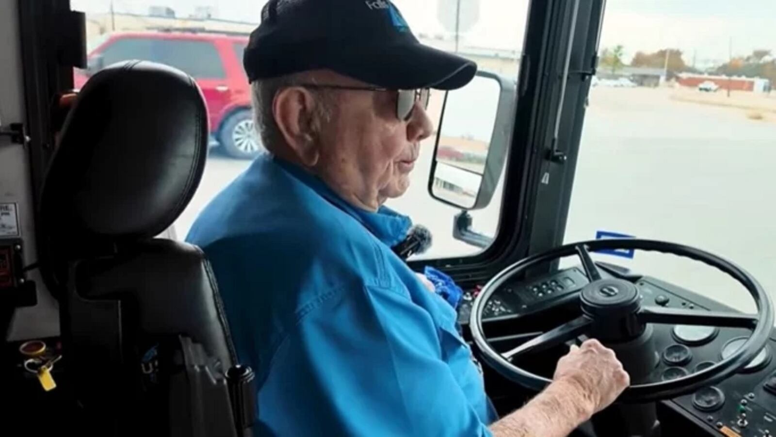 Motorista, ônibus, recorde