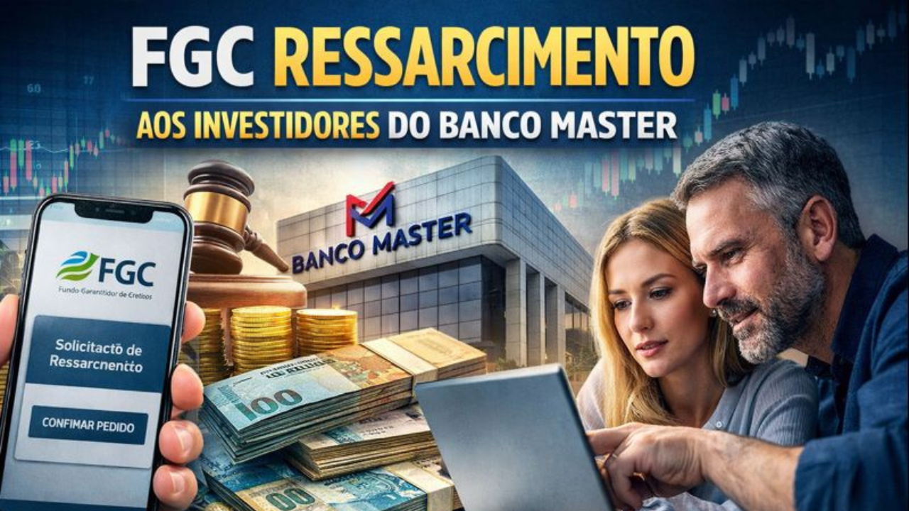 Pagamento de investidores começa neste sábado com FGC ressarcimento após a liquidação do Banco Master e prejuízos com CDBs.