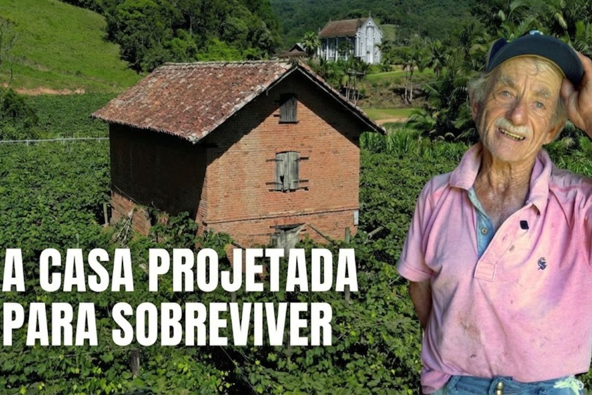 casa histórica de imigrante italiano em Santa Catarina revela arquitetura defensiva contra ataque indígena e preserva memória rural de quase 150 anos.