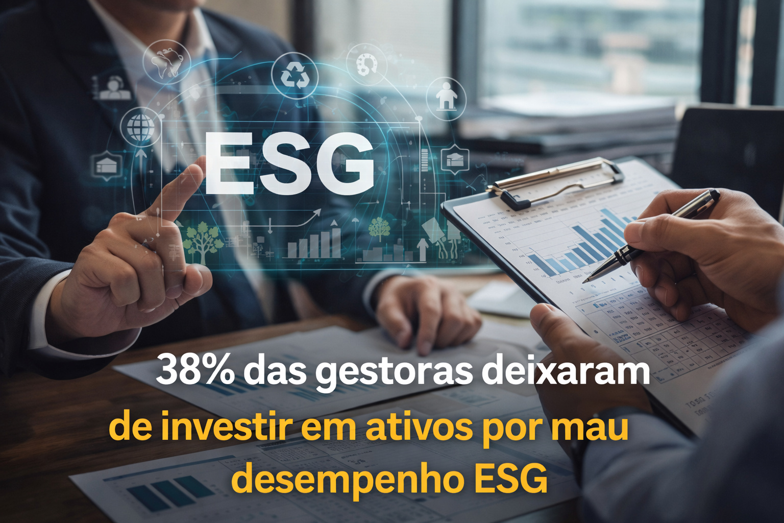 Gestoras brasileiras priorizam critérios ESG e evitam investimentos com desempenho ruim