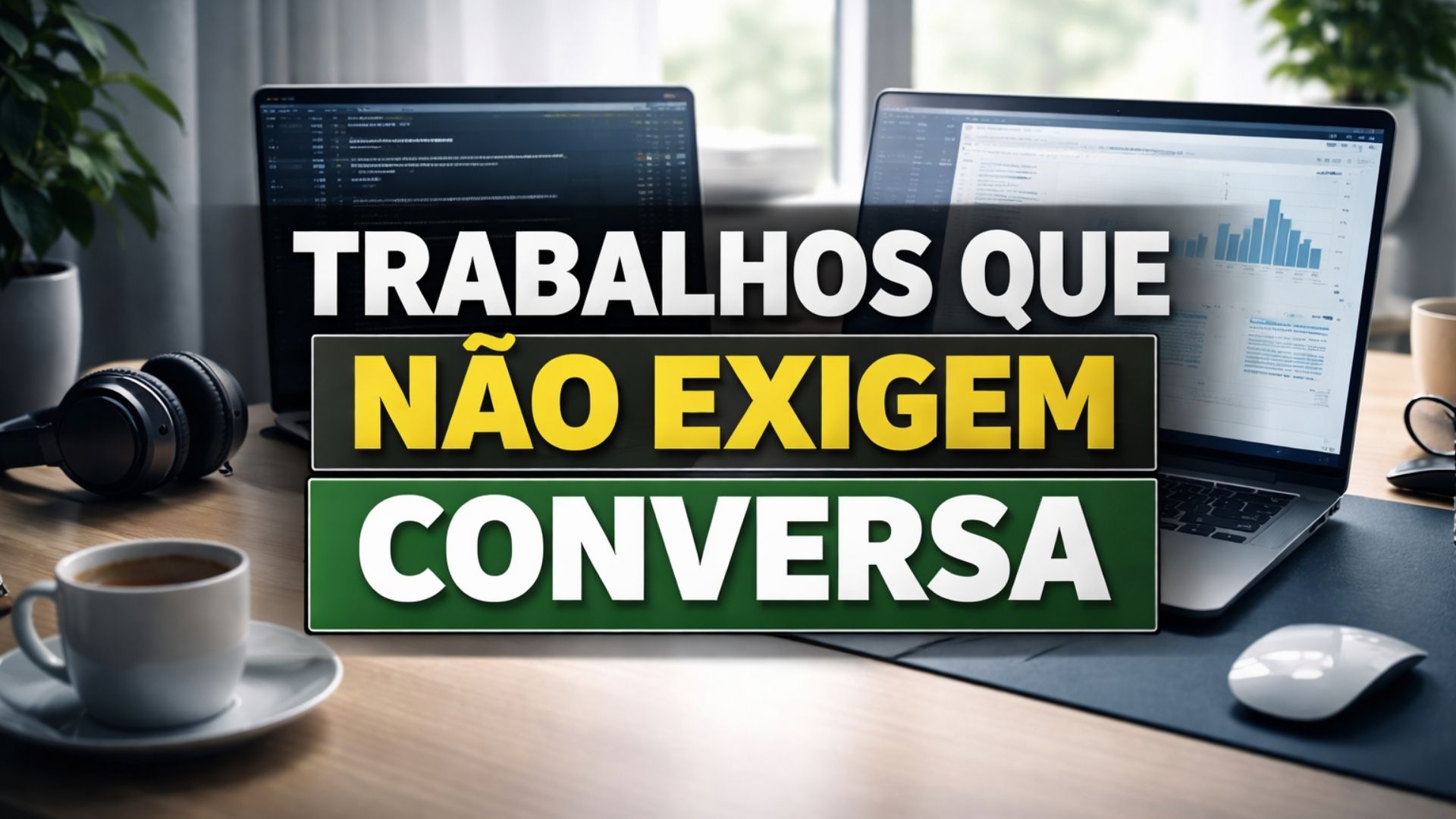 Conheça profissões ideais para quem fala pouco, prefere silêncio e busca autonomia, com foco técnico, rotinas estáveis e possibilidade de home office.