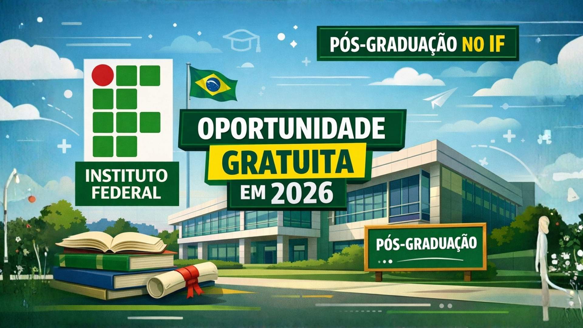 IFMS abre 120 vagas gratuitas em especialização presencial para graduados de qualquer área, com aulas em três cidades e inscrições em janeiro de 2026.