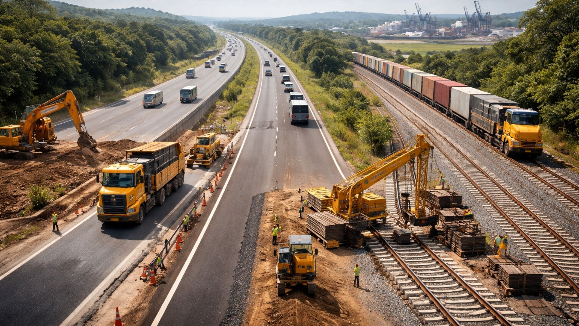 Governo acelera concessões de rodovias e ferrovias com apoio do BNDES e quase R$ 300 bilhões em investimentos previstos em corredores do agro, portos e Sudeste.