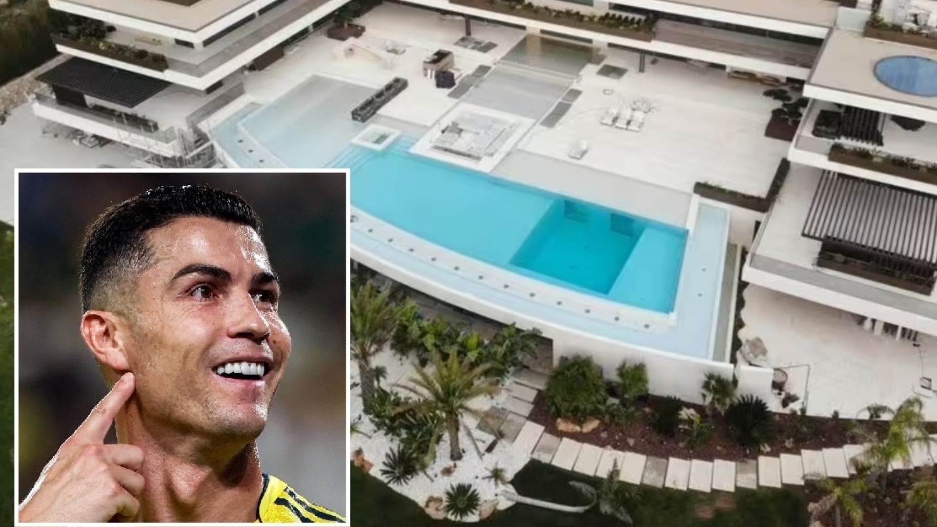 Mansão de Cristiano Ronaldo em Cascais avaliada em R$ 215 milhões tem oito quartos, garagem para supercarros e luxo exclusivo total.