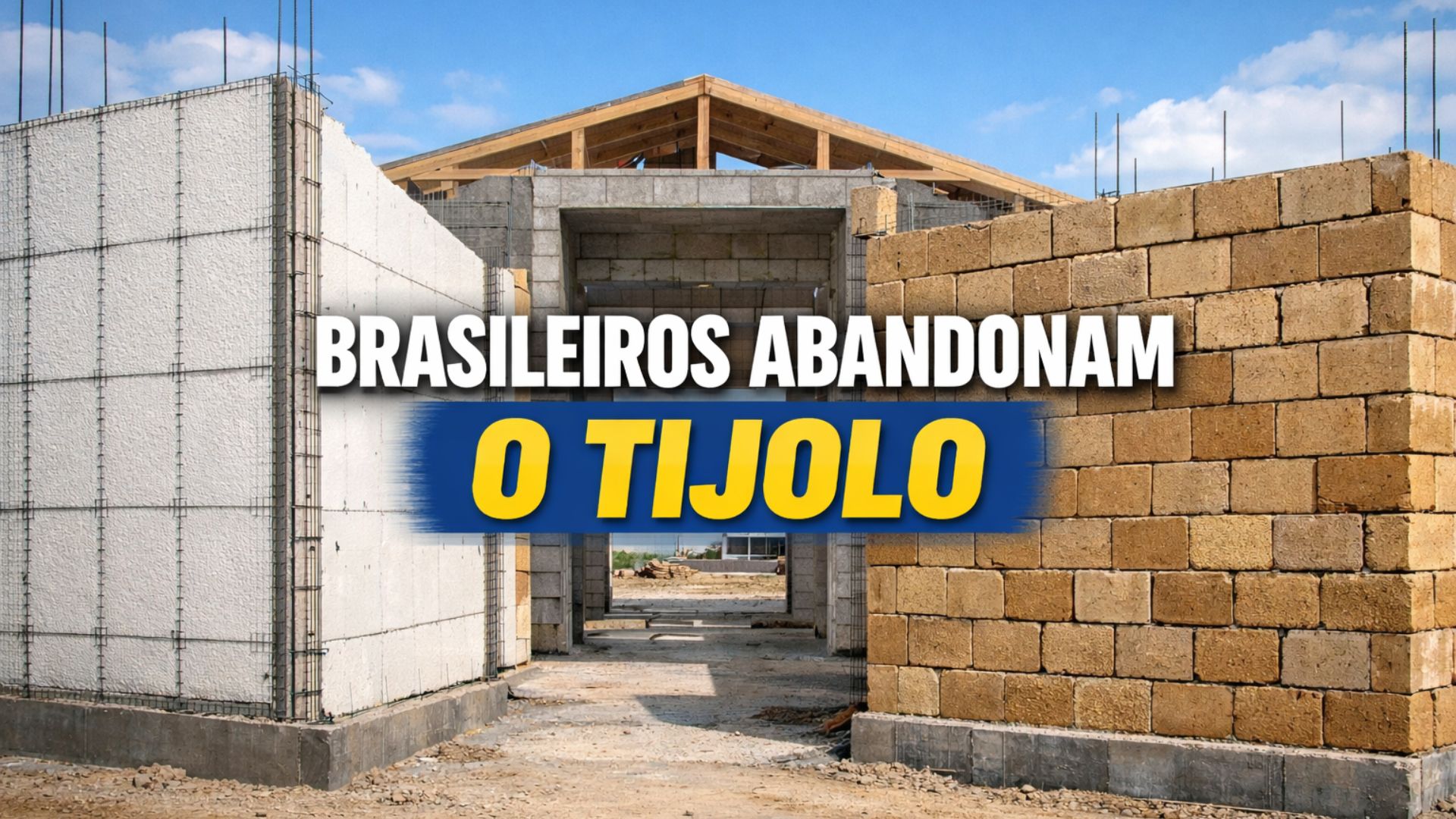 EPS e tijolo ecológico aceleram obras, reduzem entulho e melhoram o conforto térmico, com potencial de economia no custo total e na conta de energia.