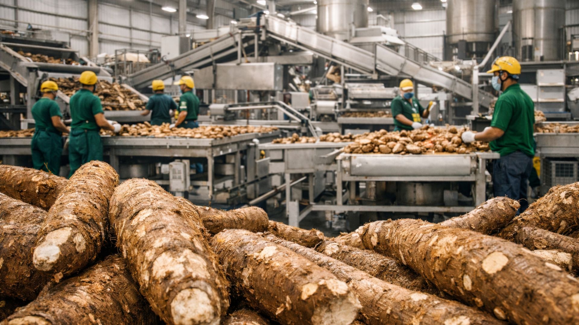 Paraná vai receber super fábrica de mandioca em Umuarama, com investimento de R$ 50 milhões, foco em processamento local e safra estimada em 1,6 milhão de toneladas.