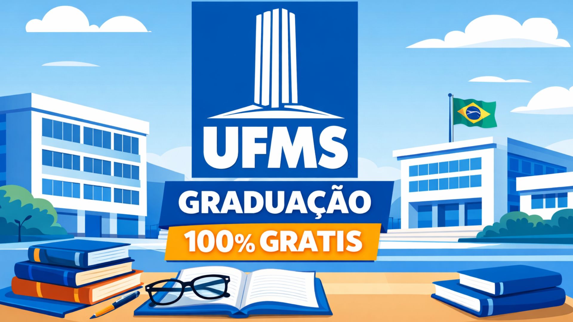 UFMS abre 156 vagas gratuitas para pessoas com 60 anos ou mais em 107 cursos de graduação. Seleção aceita Enem, Encceja ou histórico escolar.