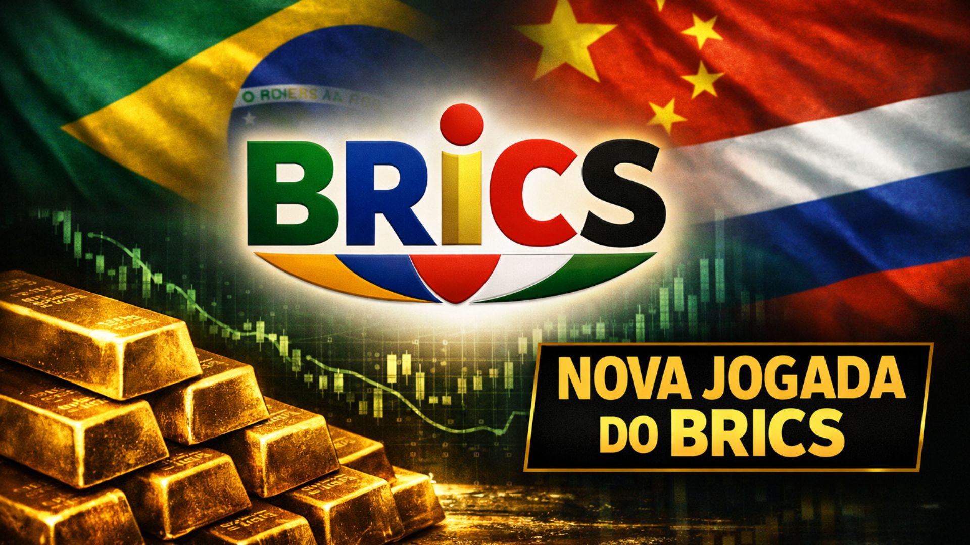 Alta histórica do ouro, mudança nas reservas globais e avanço do Brics reacendem debate sobre o futuro do dólar e da ordem financeira.