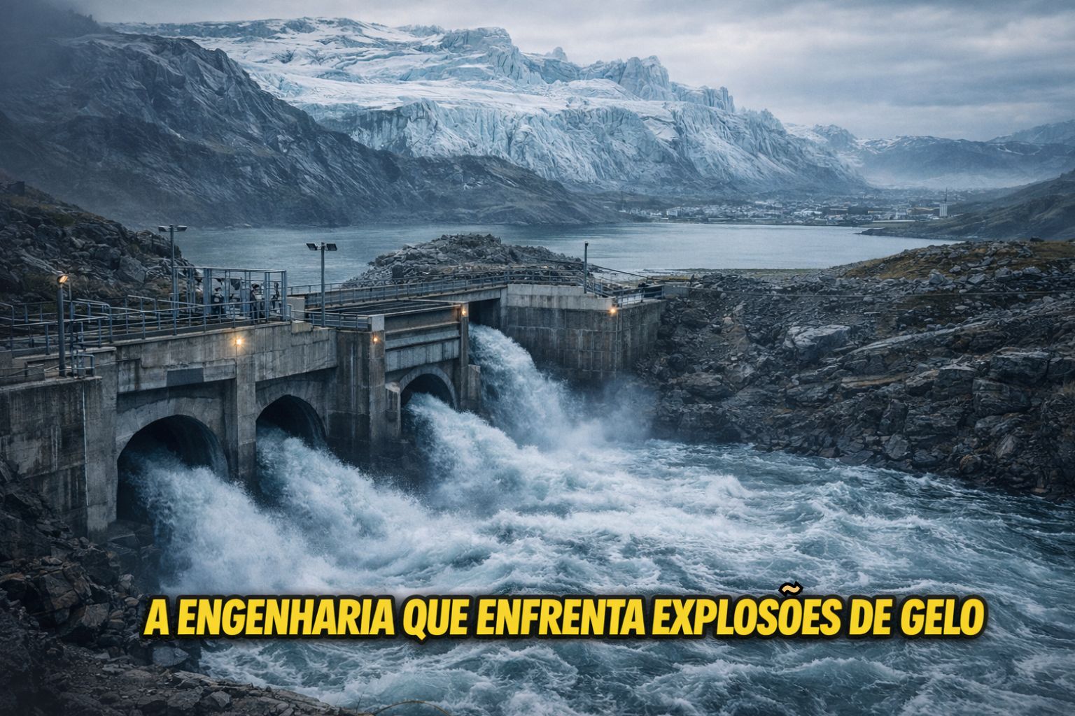 Islândia escava dezenas de quilômetros de túneis para desviar fluxos glaciares explosivos que ultrapassam 100 000 m³/s e proteger cidades costeiras de inundações catastróficas