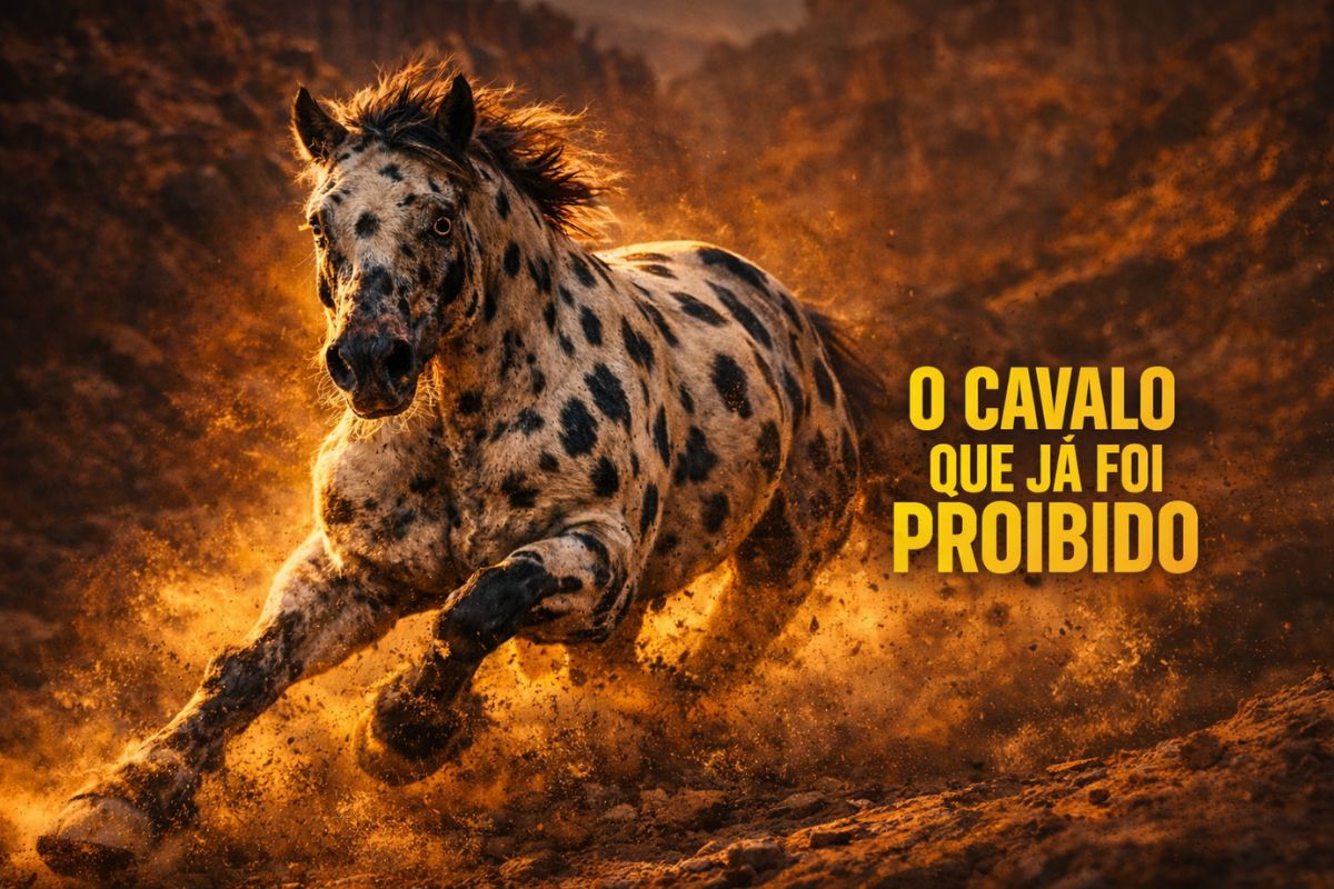 “Proibido” no Brasil por uma polêmica, o Appaloosa é o cavalo pintado de gene leopardo com 18 mil anos: veio com ibéricos, virou tesouro dos Nez Perce, quase sumiu em 1877