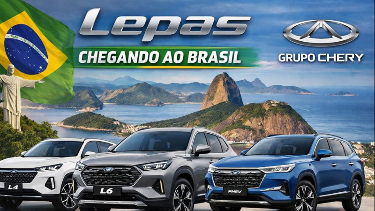 Nova marca do Grupo Chery, a Lepas no Brasil amplia a concorrência entre SUVs chineses no mercado automotivo brasileiro.