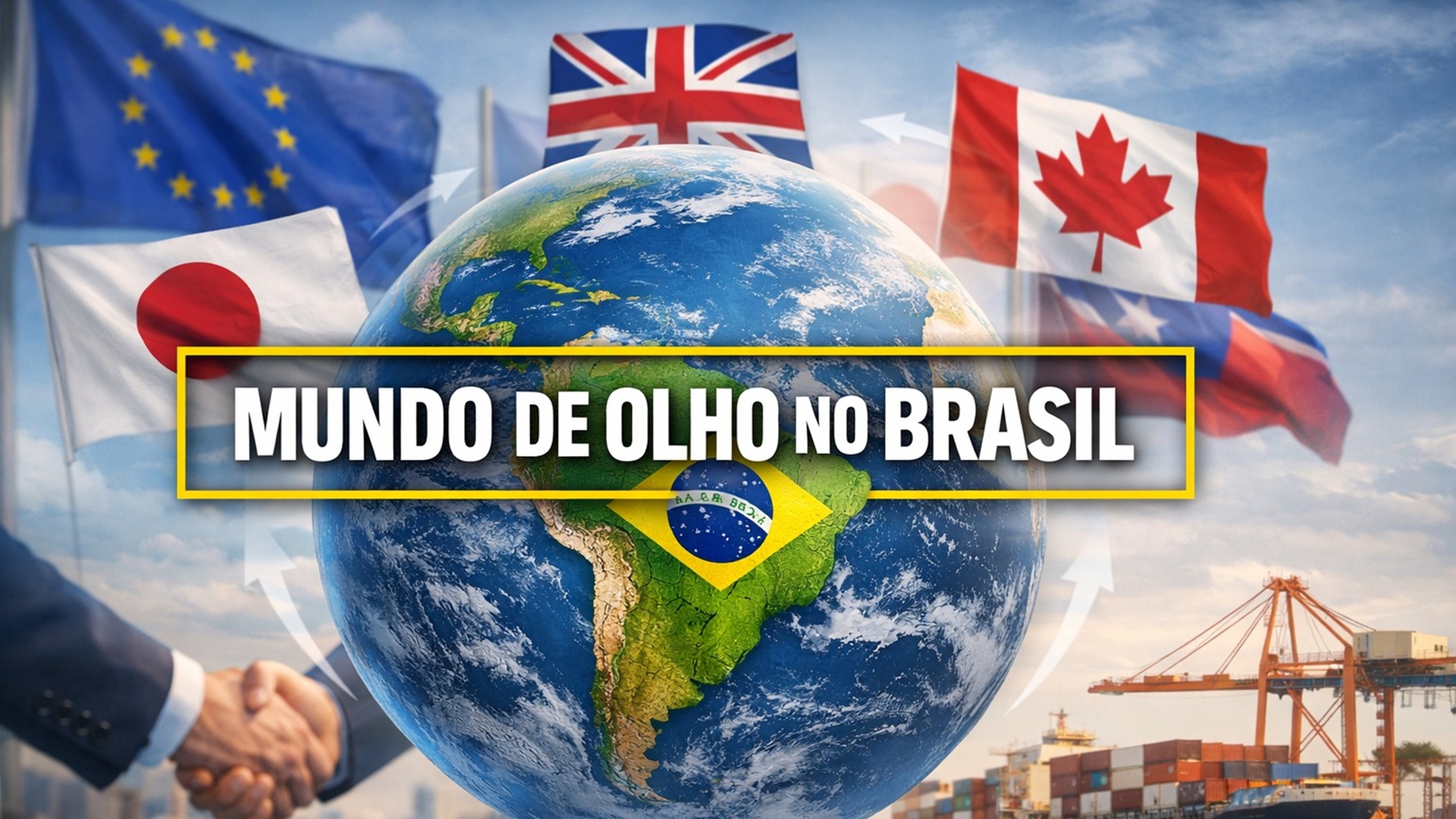Acordo Mercosul–UE faz Brasil atrair Japão, Reino Unido, Canadá e Emirados, segundo apuração da CNN com fontes do governo.
