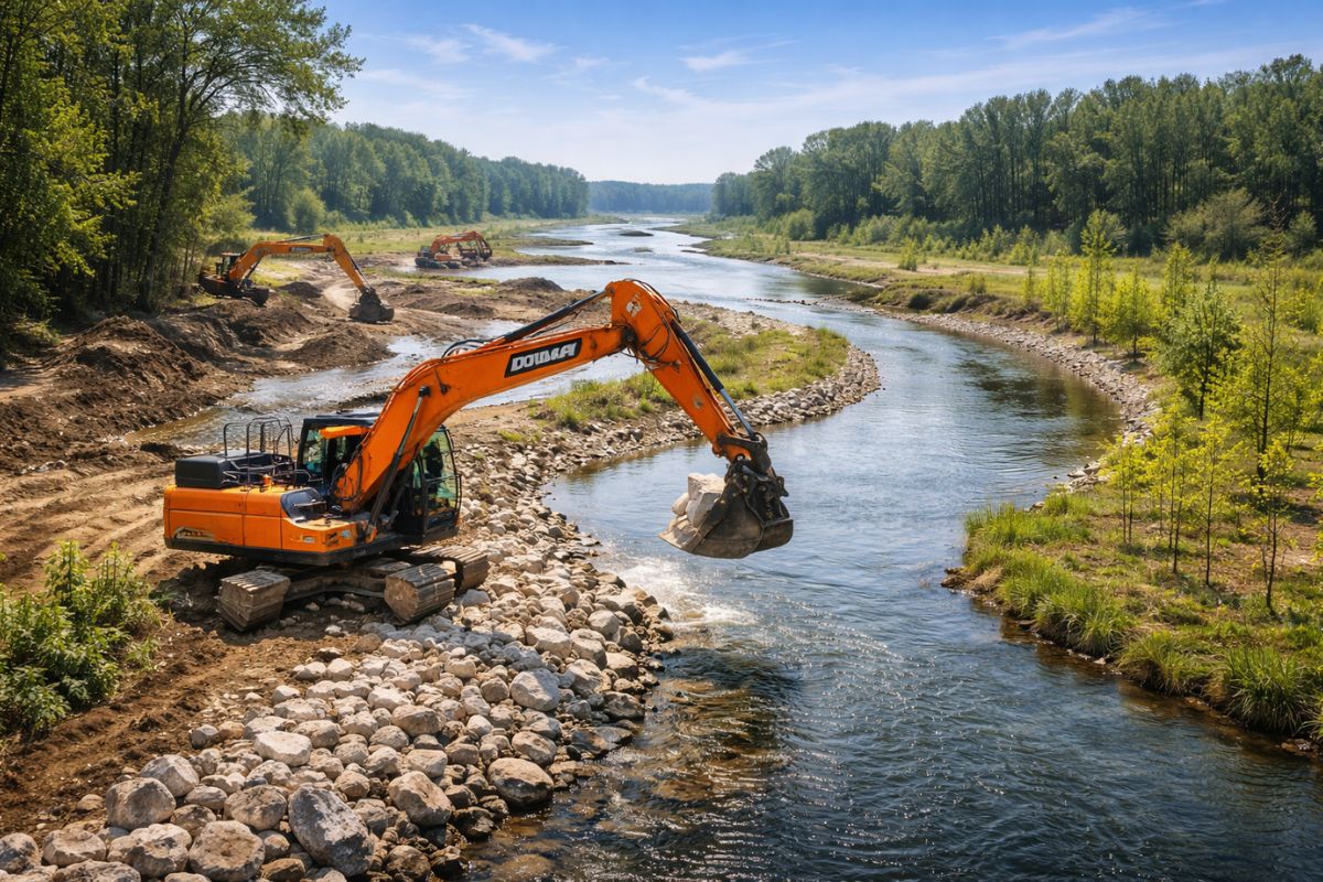 Renaturalização do rio Pó avança com morfologia fluvial, reflorestamento ribeirinho e foco em segurança hidráulica para restaurar ecossistemas e reduzir riscos de enchentes.