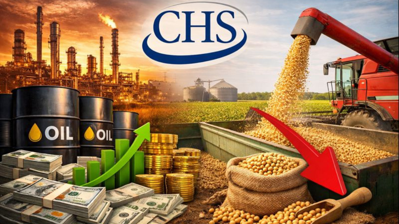 CHS melhora resultados financeiros com margens de refino de petróleo, apesar da pressão do processamento de soja no agronegócio dos EUA.