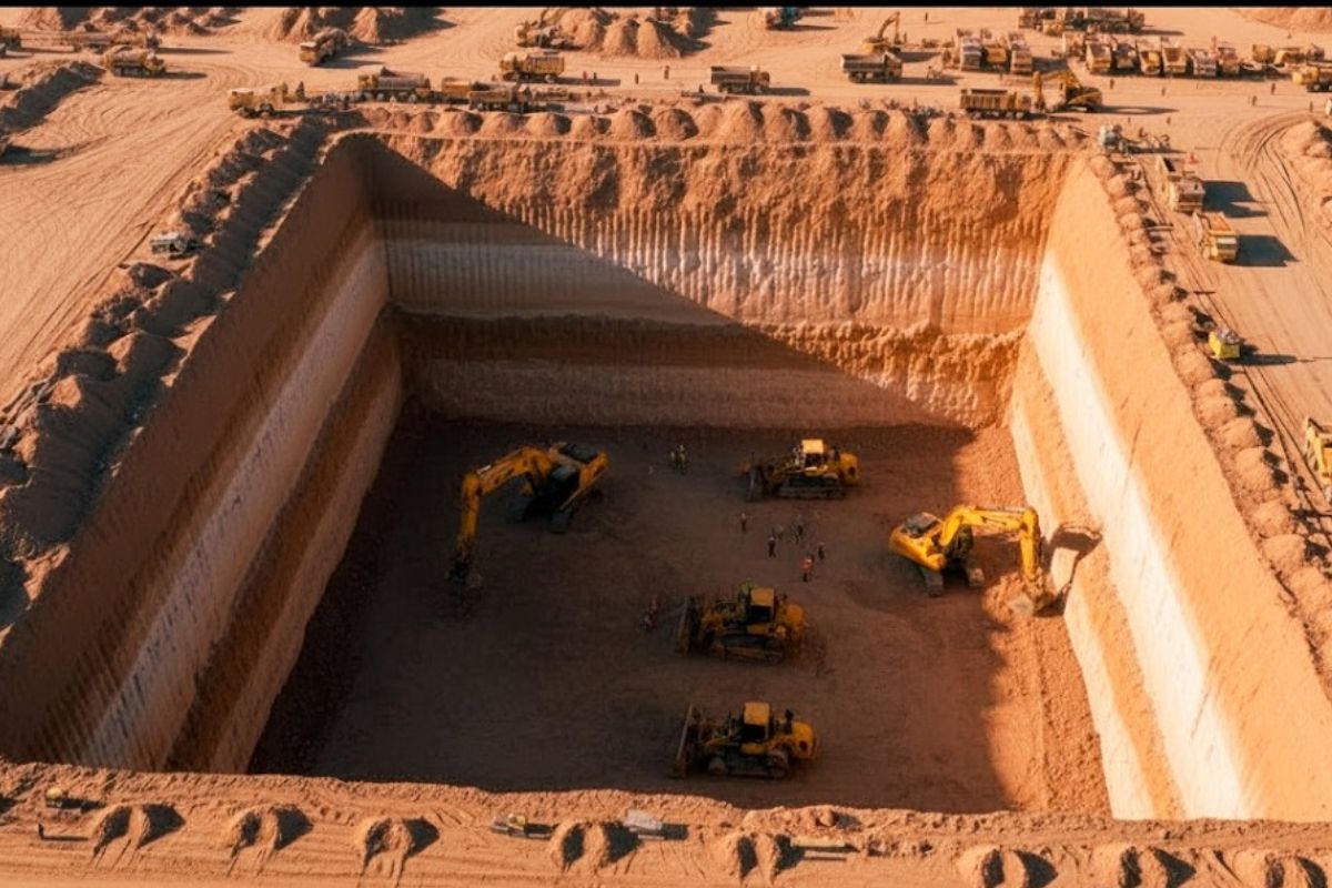 No deserto da China, milhões de feixes de palha e bombas de energia solar irrigam árvores e tentam frear a desertificação com engenharia ambiental ousada.