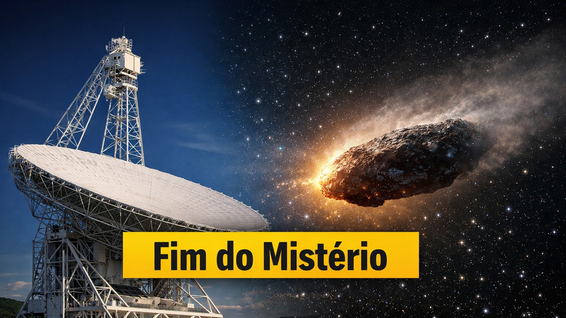 Radiotelescópio Green Bank analisou o 3I/ATLAS em dezembro de 2025 e não encontrou sinais de tecnologia extraterrestre.