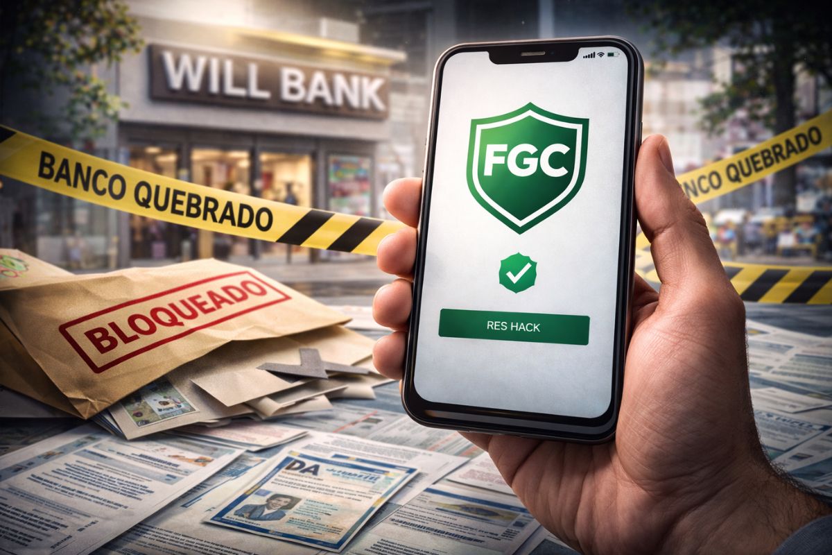 App do FGC libera até R$ 250 mil após quebra de banco, promete salvar clientes com dinheiro congelado, mas exige regras após liquidação extrajudicial do Will Bank e limite por CPF.