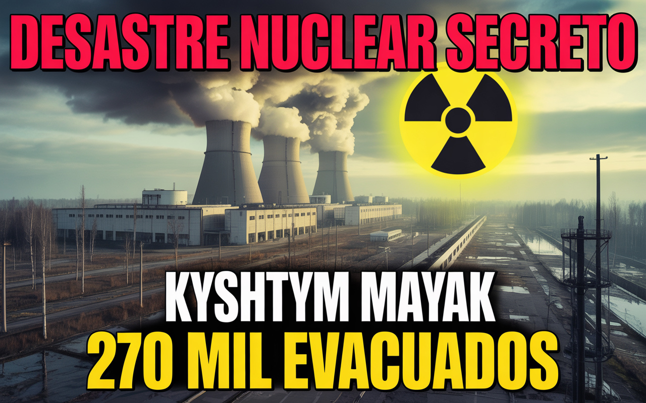 O desastre nuclear secreto que contaminou 23 cidades, expulsou 270 mil pessoas e só foi revelado 30 anos depois: o vazamento de Mayak em Kyshtym, classificado como INES-6 e mais grave que Three Mile Island