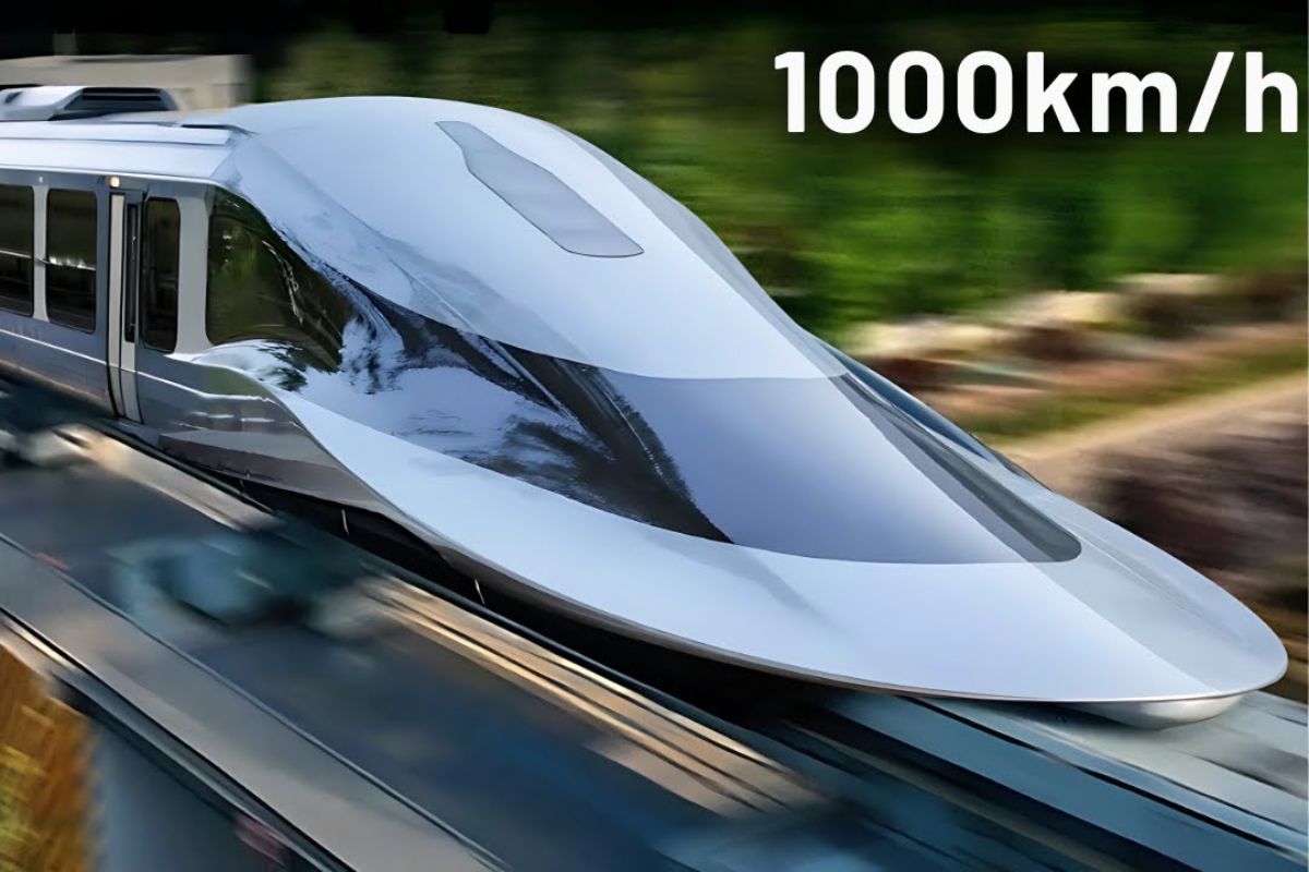 novo trem da China em Maglev usa tubos com quase nenhum ar para buscar velocidade de 1.000 km/h e rivalizar com avião comercial, detalhando desafios técnicos, operação e segurança nas rotas domésticas.
