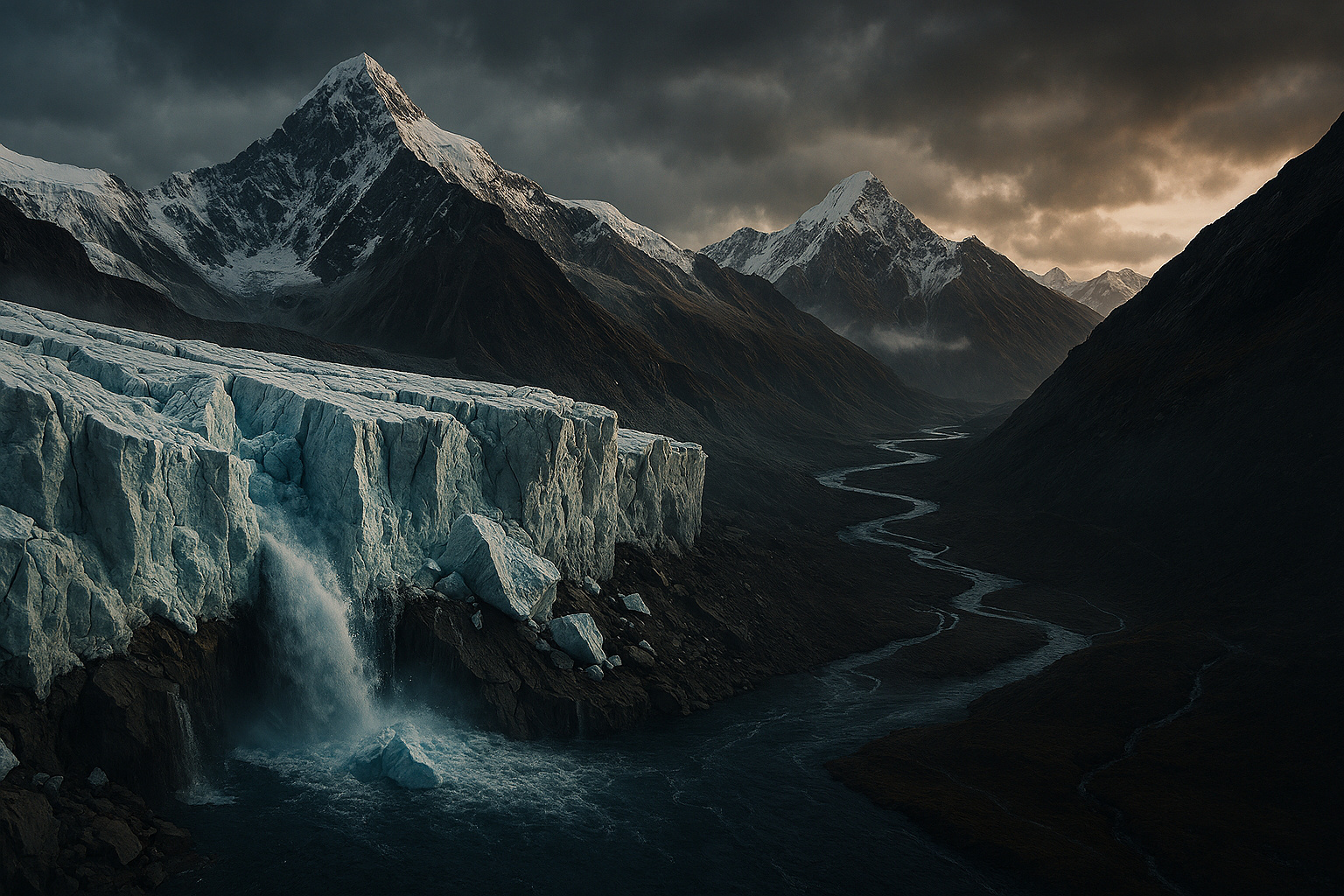 O “terceiro polo” do planeta está derretendo: o Himalaia perde bilhões de toneladas de gelo e ameaça rios que abastecem mais de 2 bilhões de pessoas