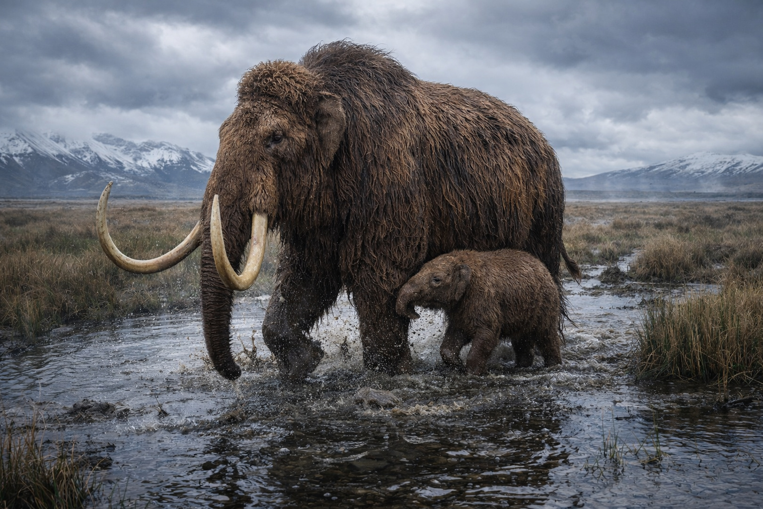 Com presas de 4 metros, dentes adaptados para triturar gramíneas e uma massa que superava 6 toneladas, um mamute-lanoso de 10 mil anos emerge do gelo e obriga arqueólogos e paleontólogos a recontarem a história da última grande megafauna da Idade do Gelo