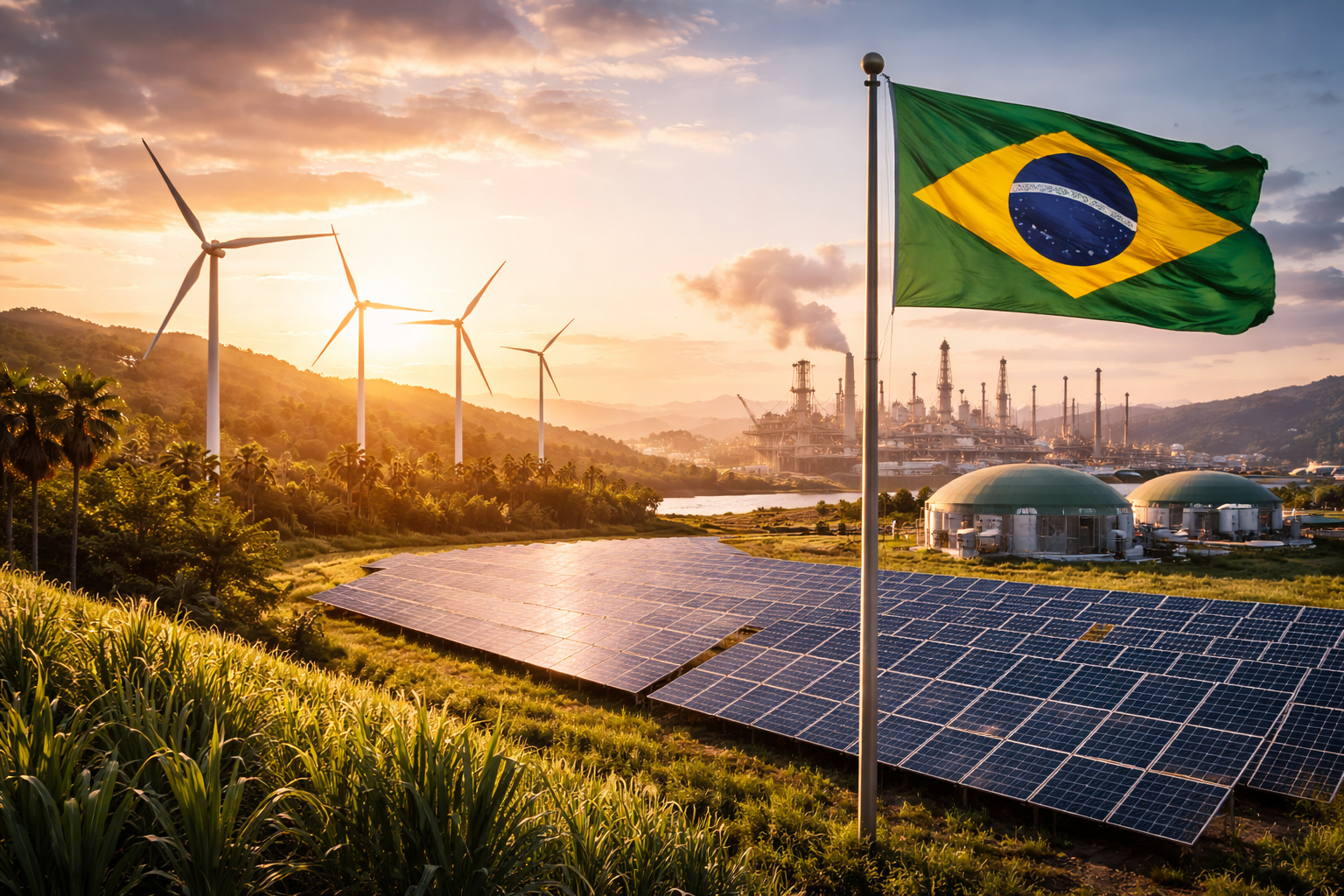 Relatório sobre transição energética posiciona o Brasil em nível intermediário no cenário global