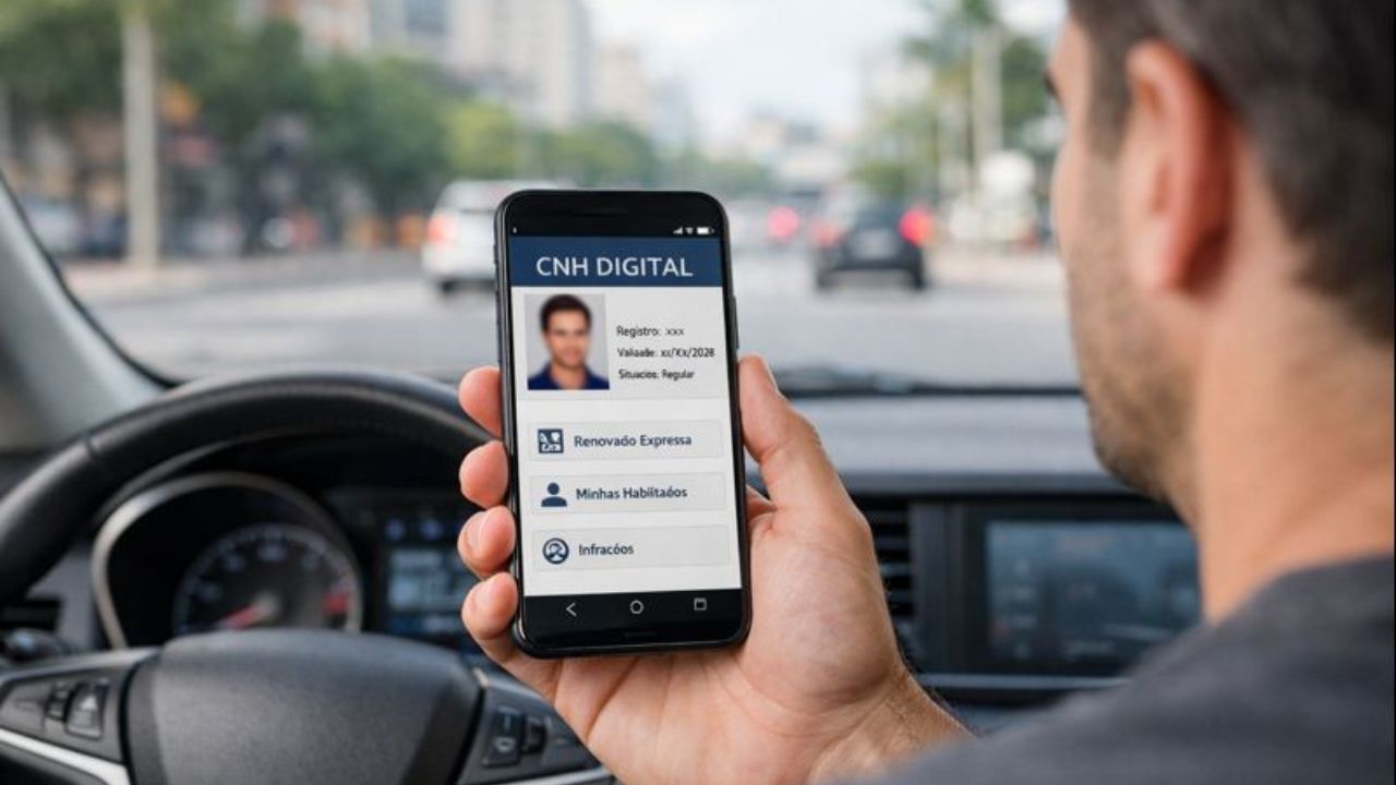 Renovação automática da CNH digital já economizou R$ 226 milhões em taxas. Veja quem tem direito e como ativar agora.