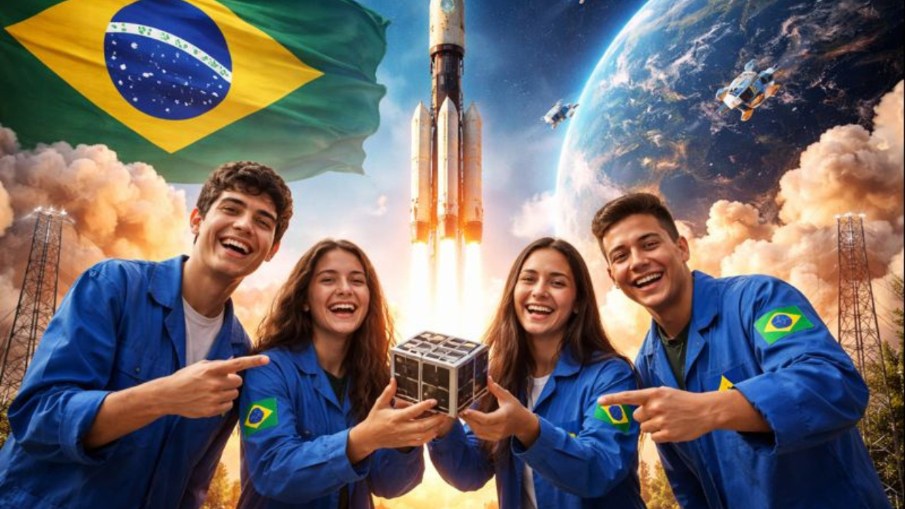 Projeto une inovação científica, educação pública e formação em STEM em missão histórica do setor espacial brasileiro.