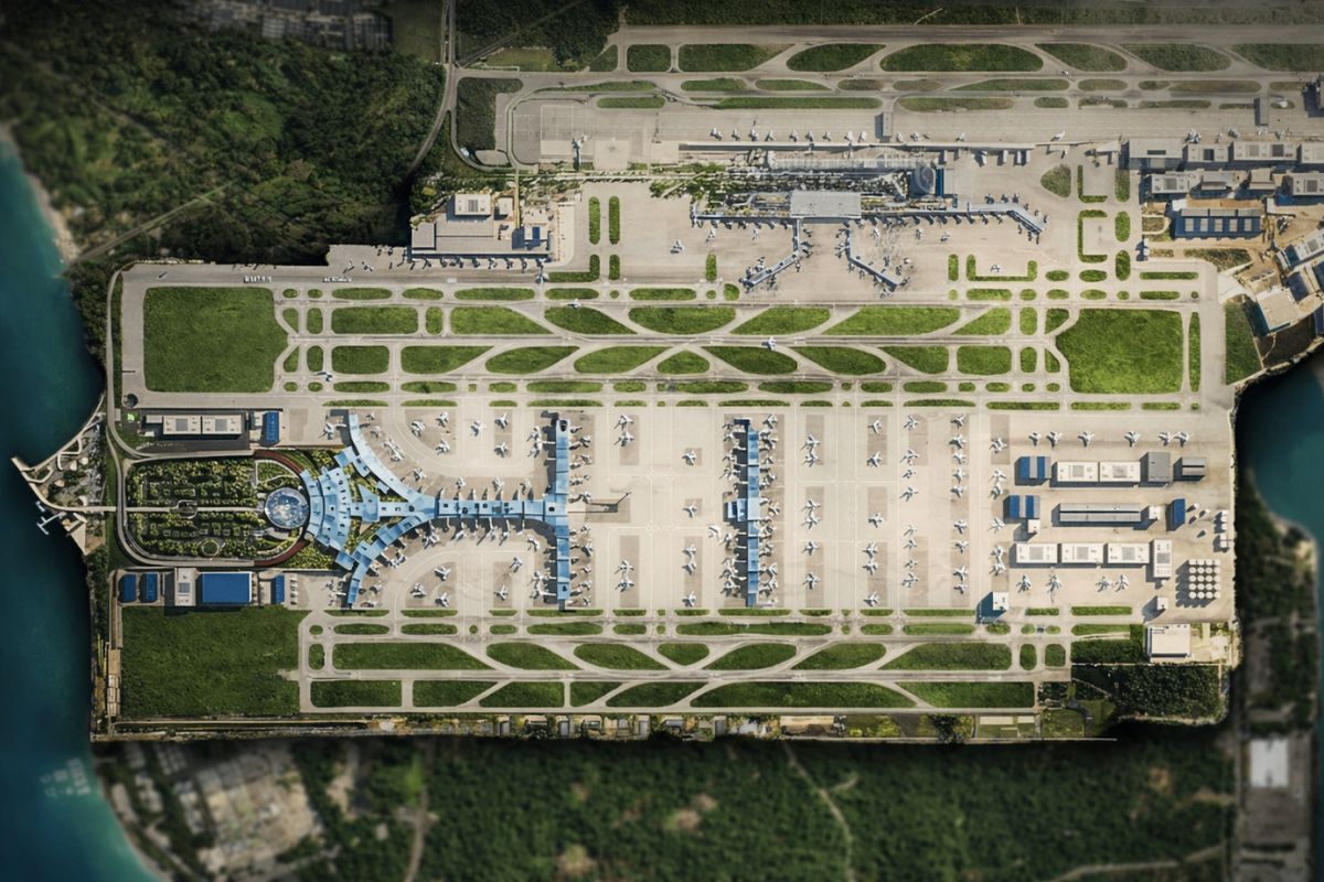 Singapura aposta US$ 10 bilhões no Terminal 5 de Changi megaestrutura em terra recuperada do mar, pronta para pandemias, com teto solar, túneis sob pista e capacidade para 140 milhões (2)